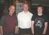 Moyola conservationists Mervyn Finlay, Barney McNicholl and Francis Loane.