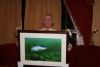 Tommy McGrath gets close to a salmon at the Moyola Dinner Dance 2008