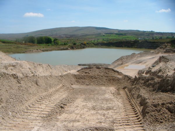 The main filter pond.