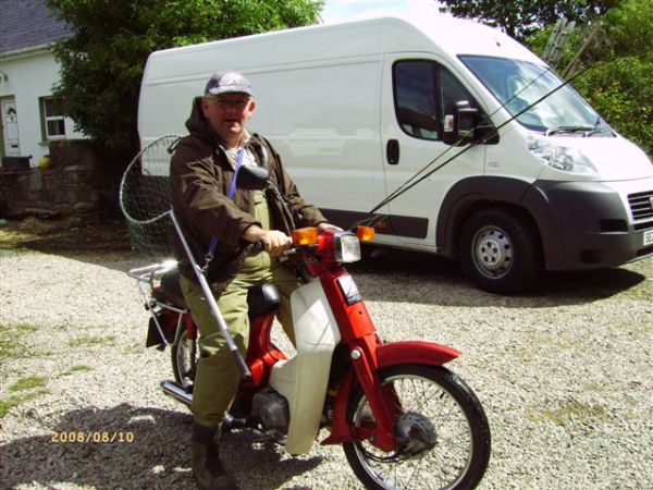 Philip Maguire travels in style