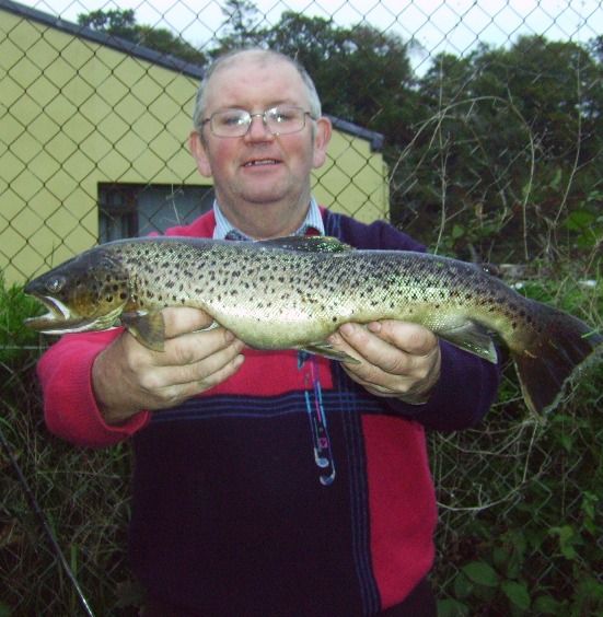 Phillip Maguire seen here with a superb dollaghan has landed the top role in the Moyola Angling Association